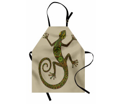 Lizard Pattern Apron