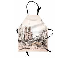 Art Cityscape Apron