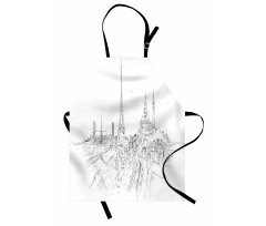 Cityscape Art Apron