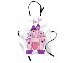 Cheerful Dreamy Fortress Apron