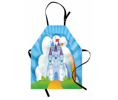 Rainbow Fortress Princess Apron