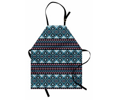 Geometric Triangles Ornate Apron