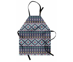 Folkloric Geometrical Art Apron