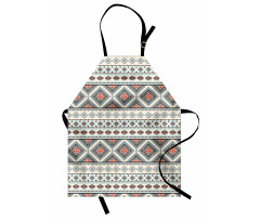 Retro Style Native Ornaments Apron