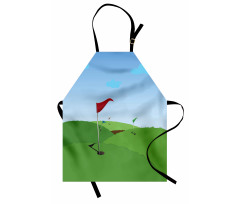 Grassy Hills Flag Apron