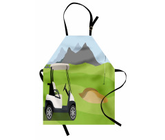 Cartoon Golf Club Apron