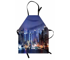 River and Skyline Photo Apron