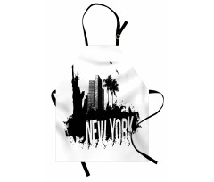 Cool Calligraphic Layout Apron