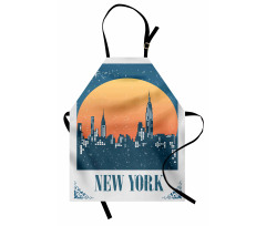 New York City at Sunset Apron