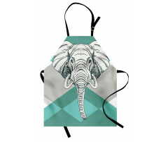 Minimalist Boho Elephant Apron