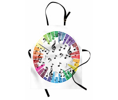 Colorful Round Layout Apron