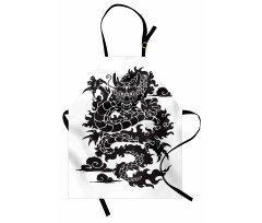 Cultural Chinese Silhouette Apron