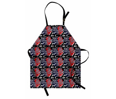 Japan Artwork Curving Tails Apron