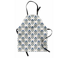 Flowers Leaves Blossom Art Apron