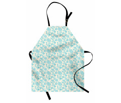 Oriental Blooming Apron