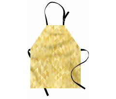 Pastel Monochrome Triangles Apron