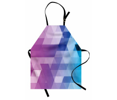 Fuchsia and Aqua Tones Art Apron