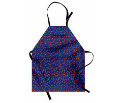 Dotted Blobs Dragonflies Apron