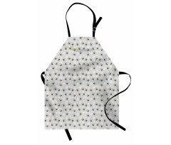 Bumblebees and Orchids Apron