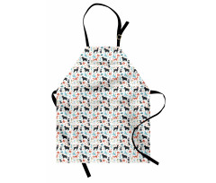 Fox Rabbit Bear Owl Apron