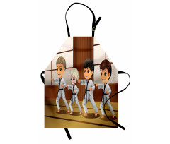 Children Dojo Practice Art Apron