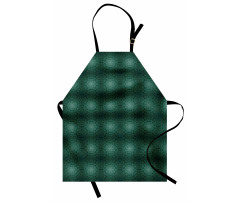 Dark Monochrome Pattern Apron