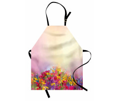 Pastel Ombre Meadow Apron