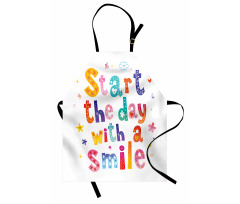 Start the Day with a Smile Apron