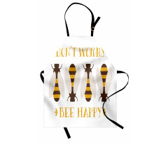 Don't Worry Bee Happy Apron