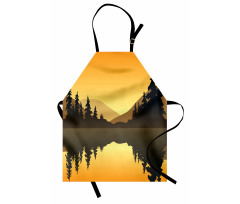 Calm Waters Hills Forest Apron