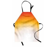 Digital Retro Triangle Apron