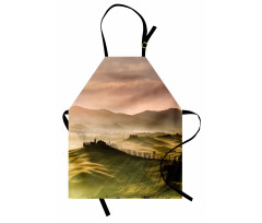 Trees Meadows Countryside Apron