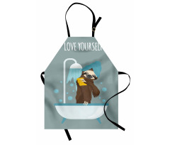 Bathing Lazy Animal Apron