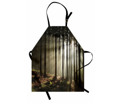 Morning Forest Scenery Apron