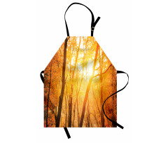 Autumn Forest Branches Apron