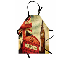 Londra Mutfak Önlüğü İngiltere ve Big Ben