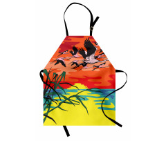 Birds in the Air Art Apron