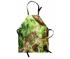 Tropic Wild Jungle Leaf Apron