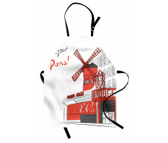 Urban Sketchy Landscape Apron