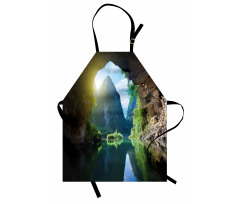 Mountain Sky Scenery Apron