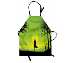 Sunset Sky in Forest Apron
