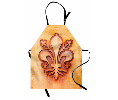 Floral Royal France Apron