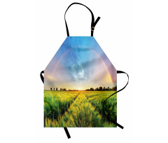 Wheat Field Nature Apron