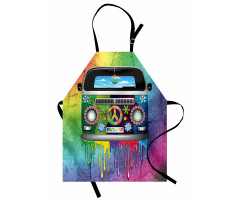 Old Style Hippie Van Apron