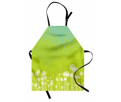 Wild Dandelion Blossoms Apron