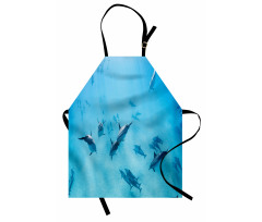 Dolphins Hawaii Ocean Apron