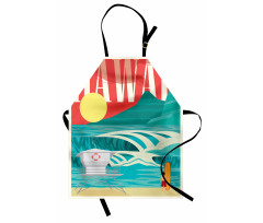 Hawaii Holiday Coast Apron