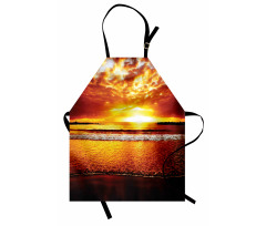 Colorful Sunset Summer Apron