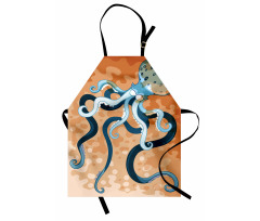 Oceanic Animal Cartoon Apron