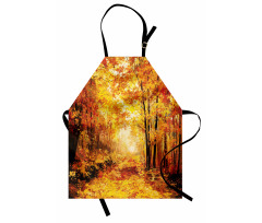 Autumn in Relax Forest Apron